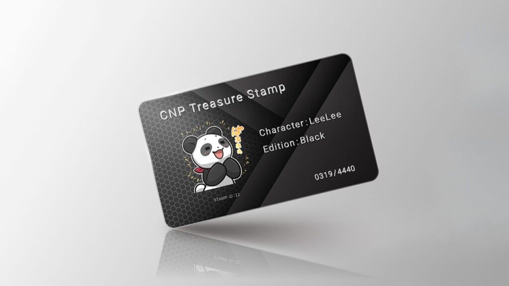 デザイナーおもち制作カードデザイン【CNPトレジャースタンプさま】